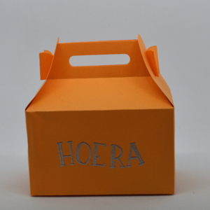 Hoera doosjes met reliëf design