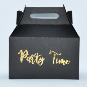 Party Time doosjes met reliëf design