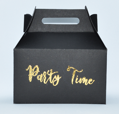 Party Time doosjes met reliëf design