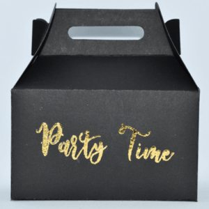 Party Time doosjes met reliëf design