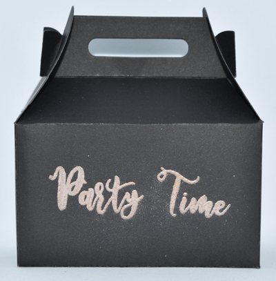 Party Time doosjes met reliëf design