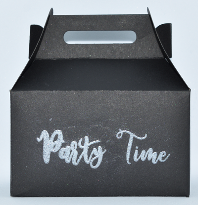 Party Time doosjes met reliëf design